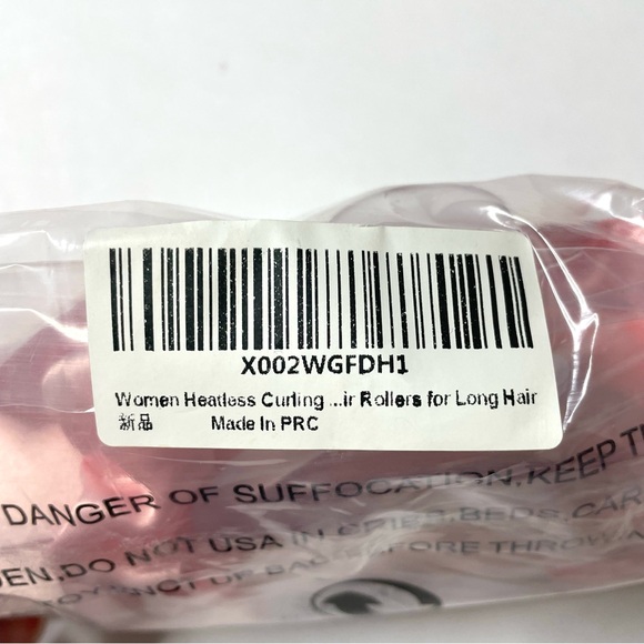 NEW Heatless Curling Rod Headband, Heatless Curler w/ Hair Clips & Scrunchie - Picture 4 of 4